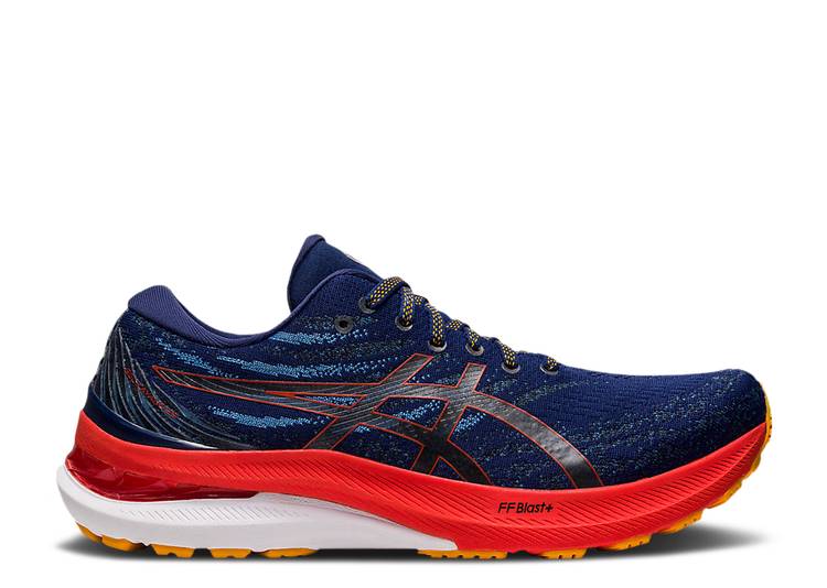 Sneakers ASICS GEL KAYANO 29 4E WIDE 'DEEP OCEAN CHERRY TOMATO',