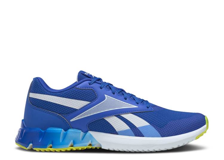 حذاء رياضي Reebok ZTAUR RUN 'COURT BLUE ACID YELLOW' باللون الأزرق