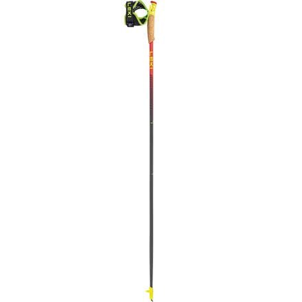 Vertical trekking poles K LEKI, red