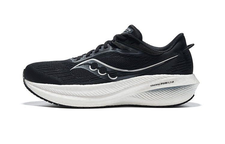 Saucony Triumph 21 sneakers for men, black and white