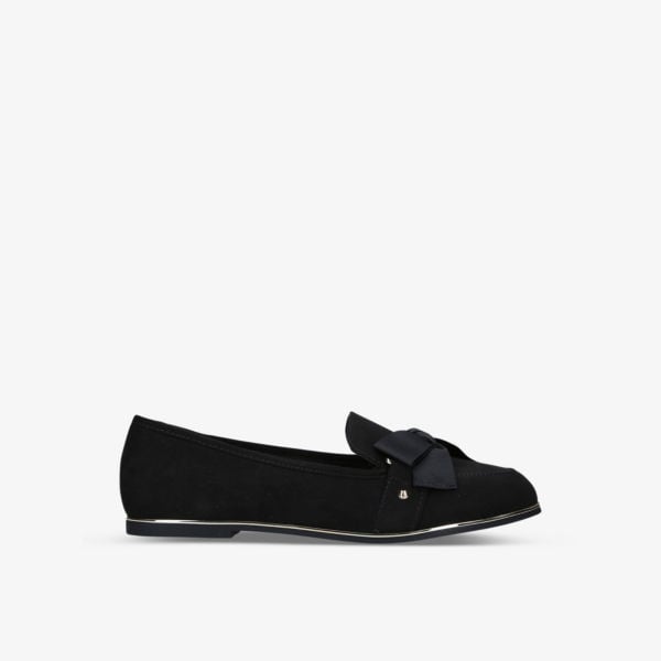 Mable3 Vegan Loafers with Bow Kg Kurt Geiger, Black