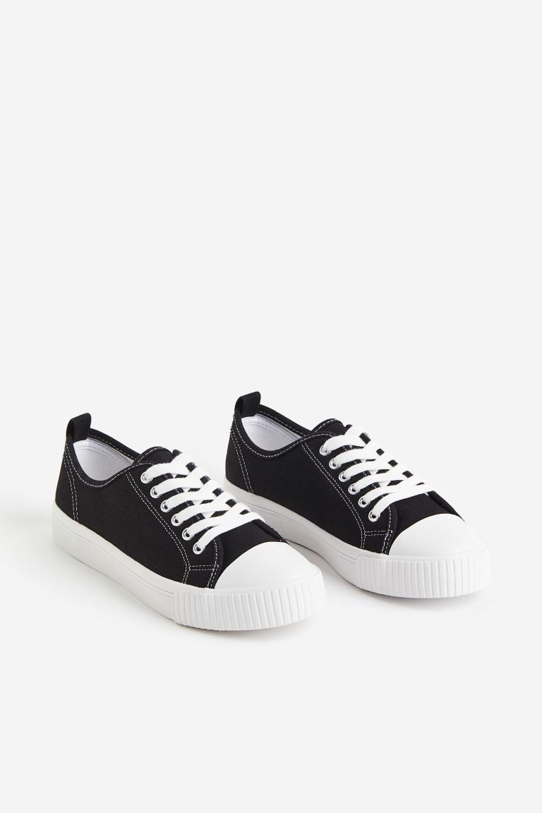 H&M canvas sneakers