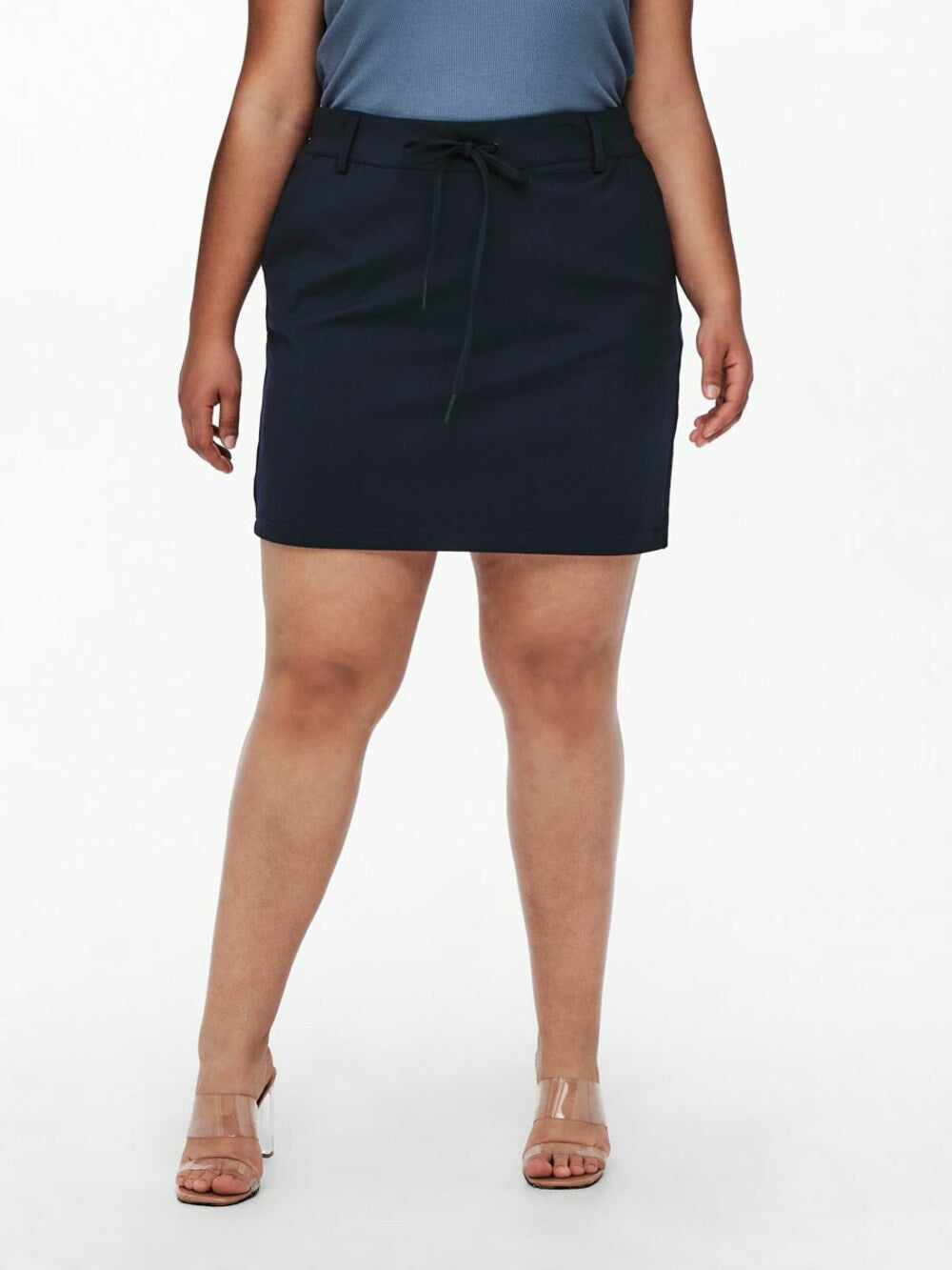 Skirt ONLY Carmakoma, dark blue