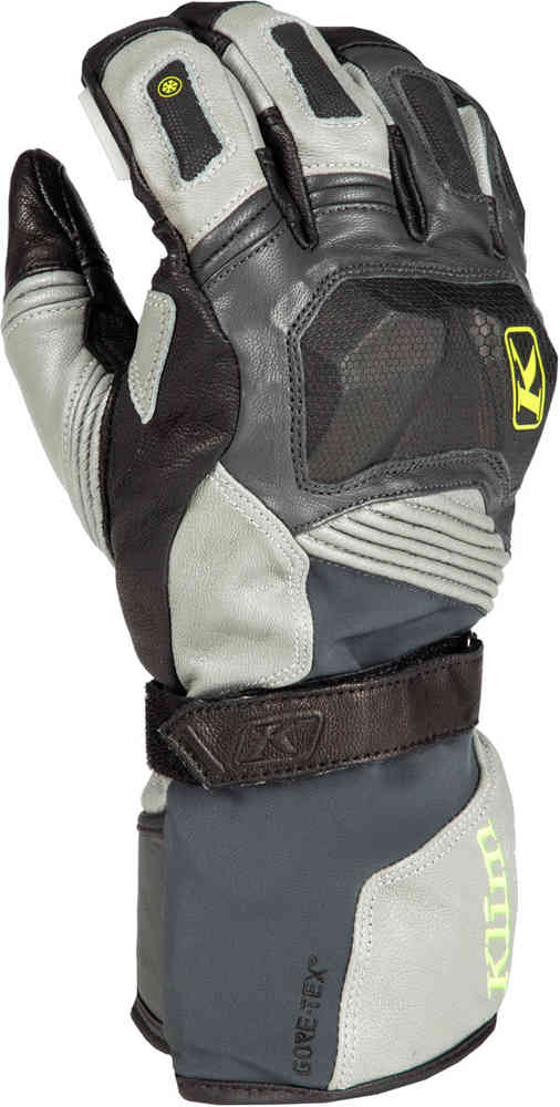 Long motorcycle gloves Badlands GTX Klim, gray