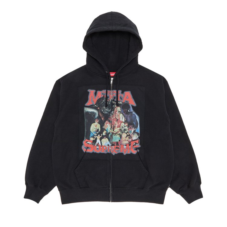 سويت شيرت Supreme Muta Zip Up Hooded 'Black'، أسود