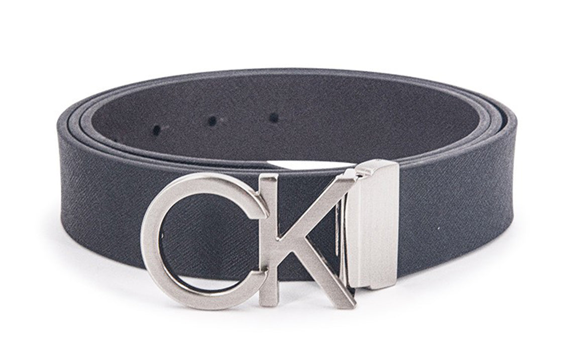 Calvin Klein men's leather belt, black