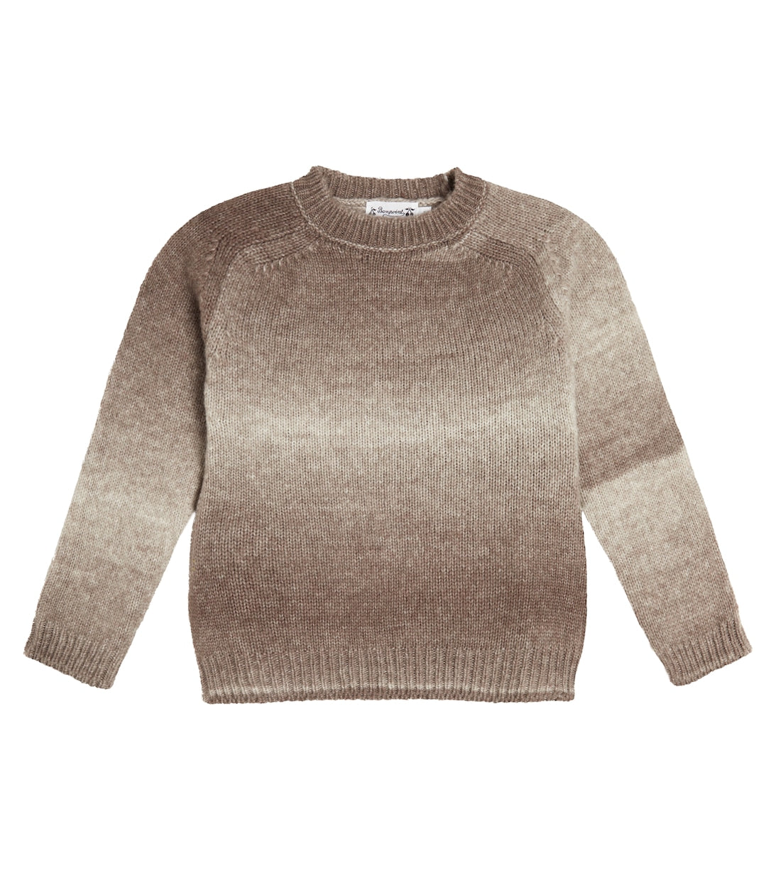 Berlioz sweater in Bonpoint wool blend, brown