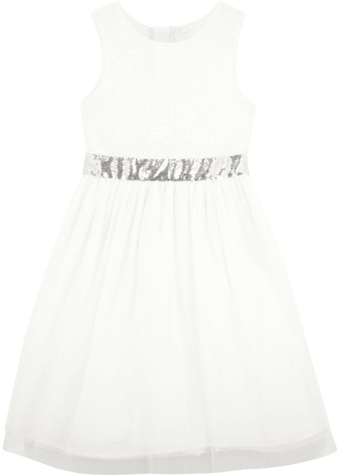 Party dress for girls Bpc Bonprix Collection, white