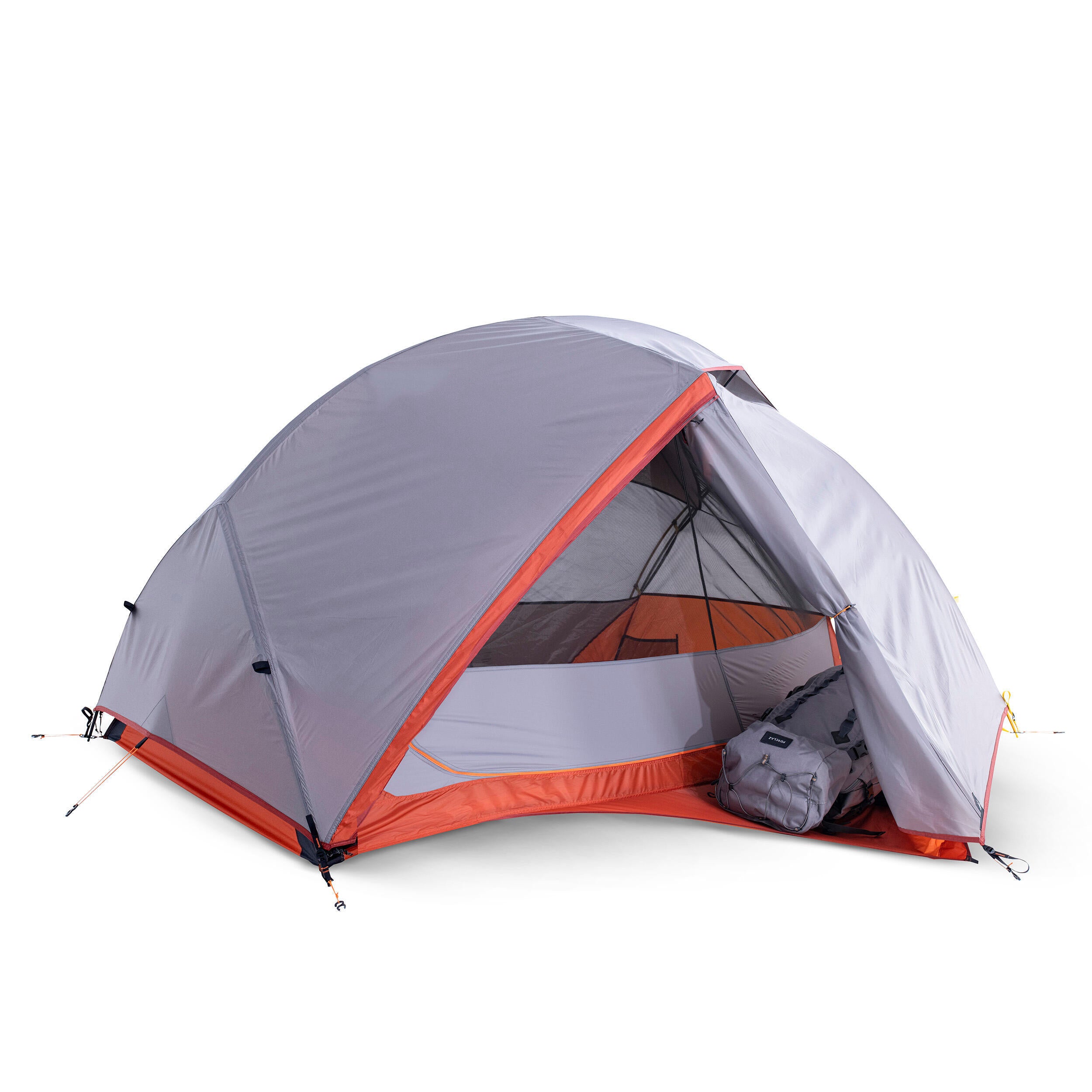 Three-season tourist tent Forclaz Trek 900 2-person, gray