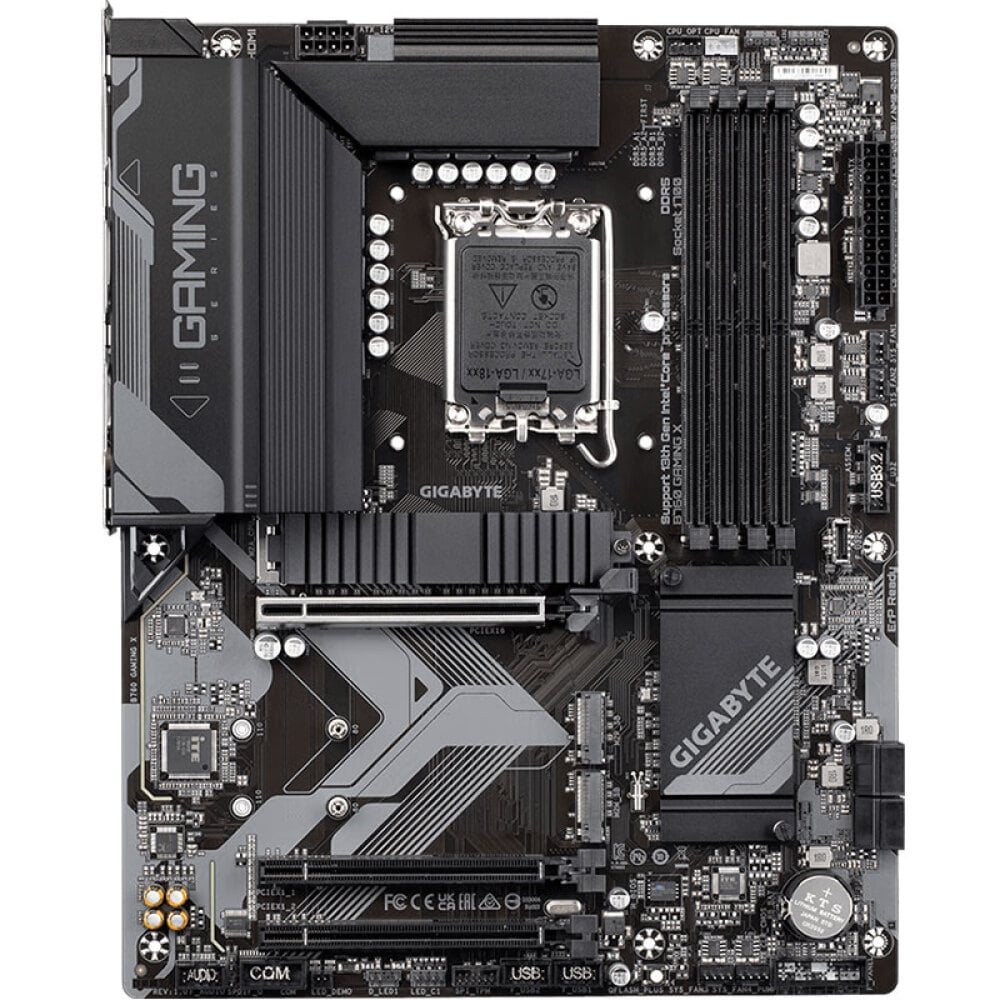 اللوحة الأم Gigabyte B760 GAMING X، LGA 1700، DDR5