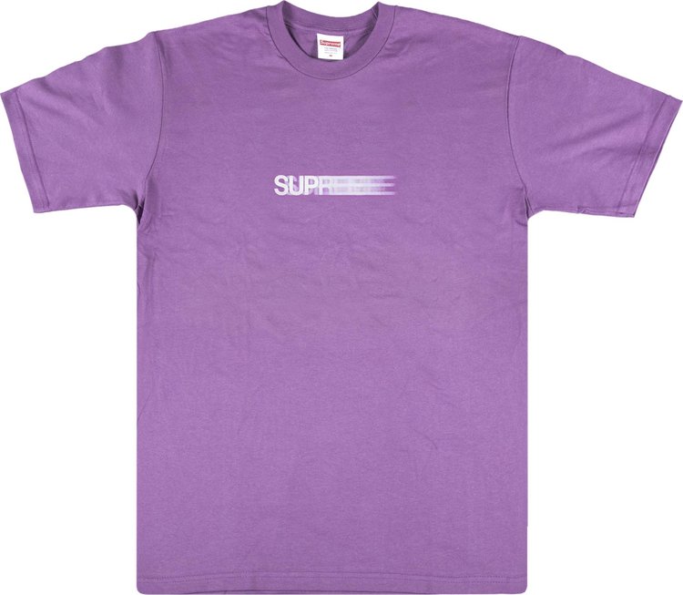 تي شيرت Supreme Motion Logo باللون الأرجواني