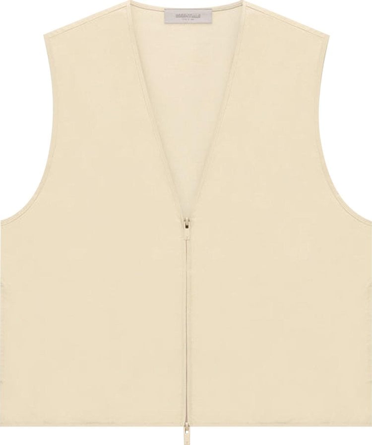 Fear of God Essentials Vest 'Eggshell', white