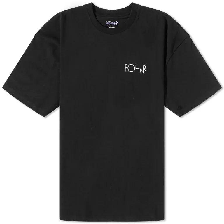 T-shirt Polar Skate Co. Stroke Logo, black