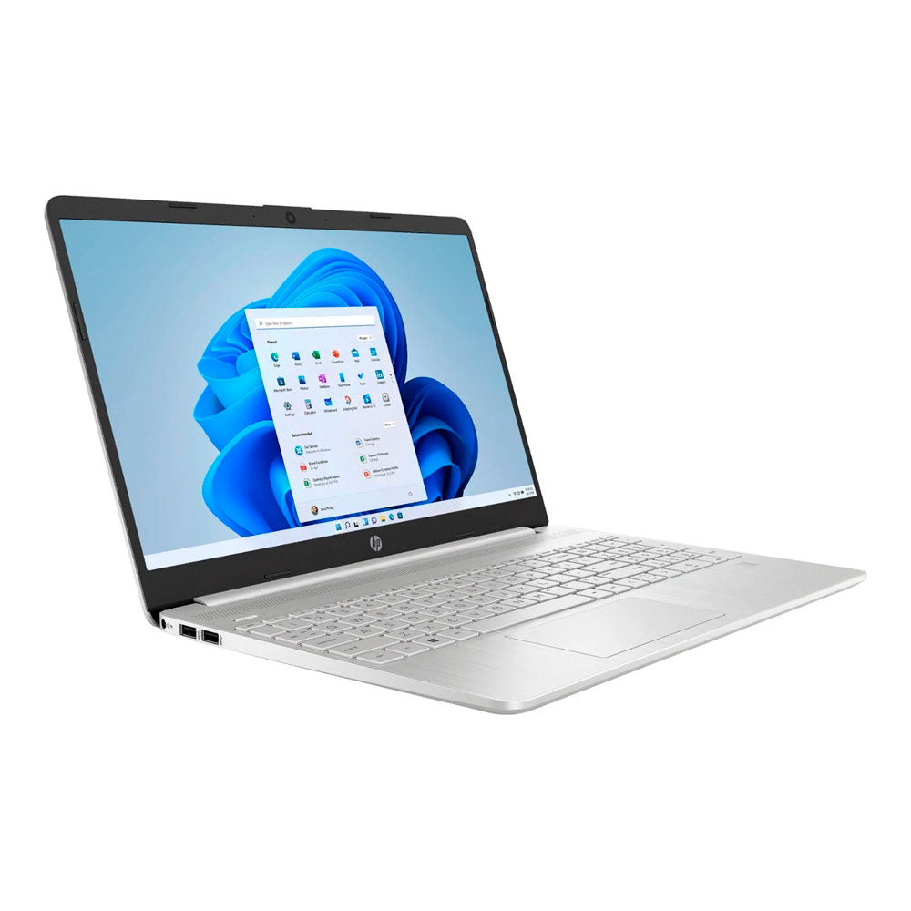 كمبيوتر محمول HP 15-dy5073dx، شاشة 15.6 بوصة عالية الدقة، 16 جيجابايت/512 جيجابايت، معالج Intel i7-1255U، معالج Intel Iris Xe، رمادي، لوحة مفاتيح إنجليزية