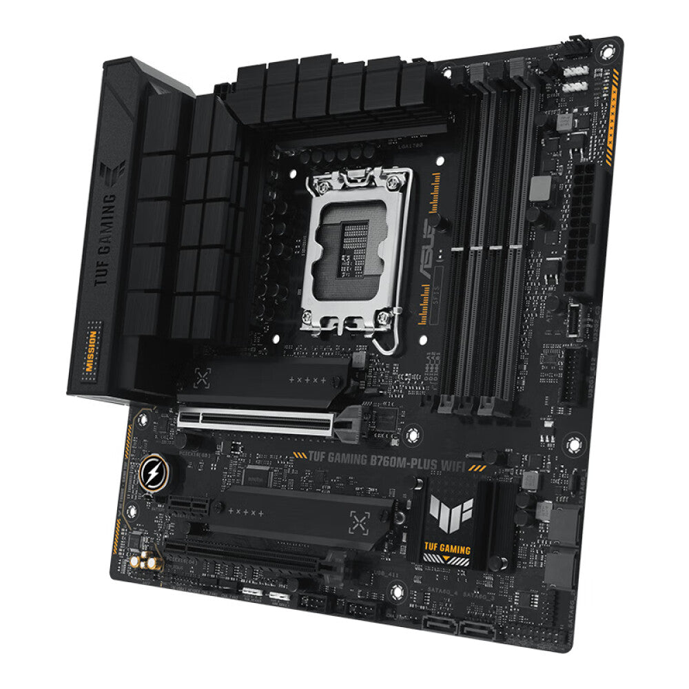 Asus TUF GAMING B760M-PLUS WIFI motherboard, LGA1700, DDR5