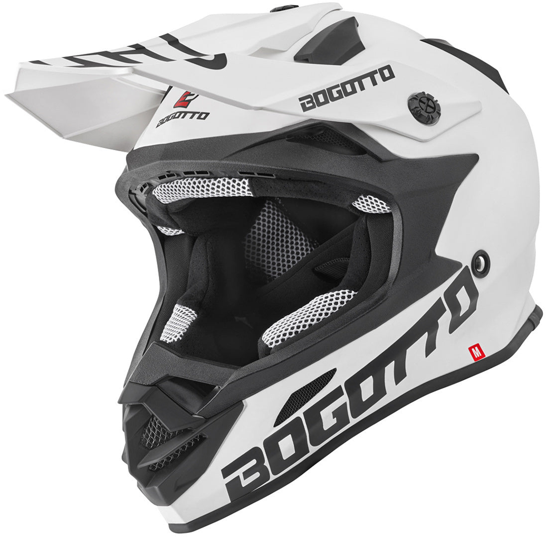 Bogotto V328 helmet with logo, white