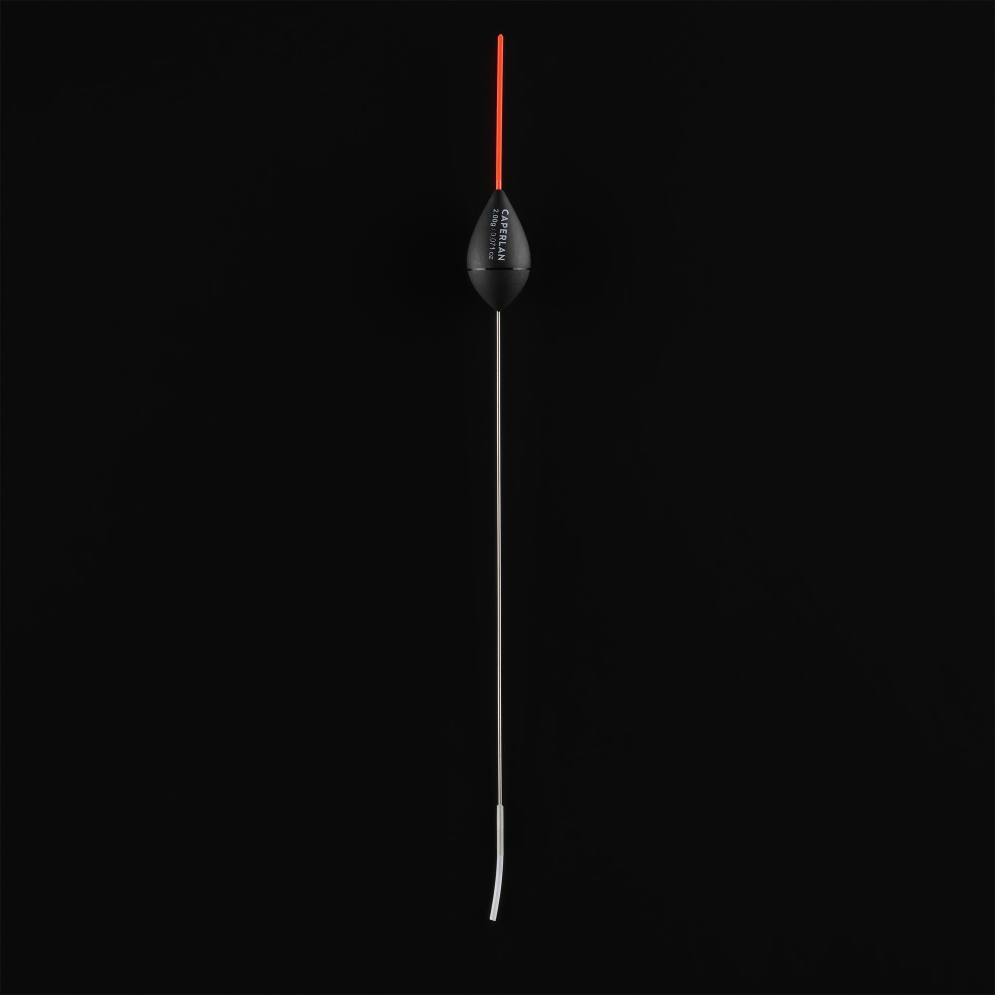 Float for mast PF-F900 R 2 g 2 pcs. CAPERLAN, black/neon blood orange