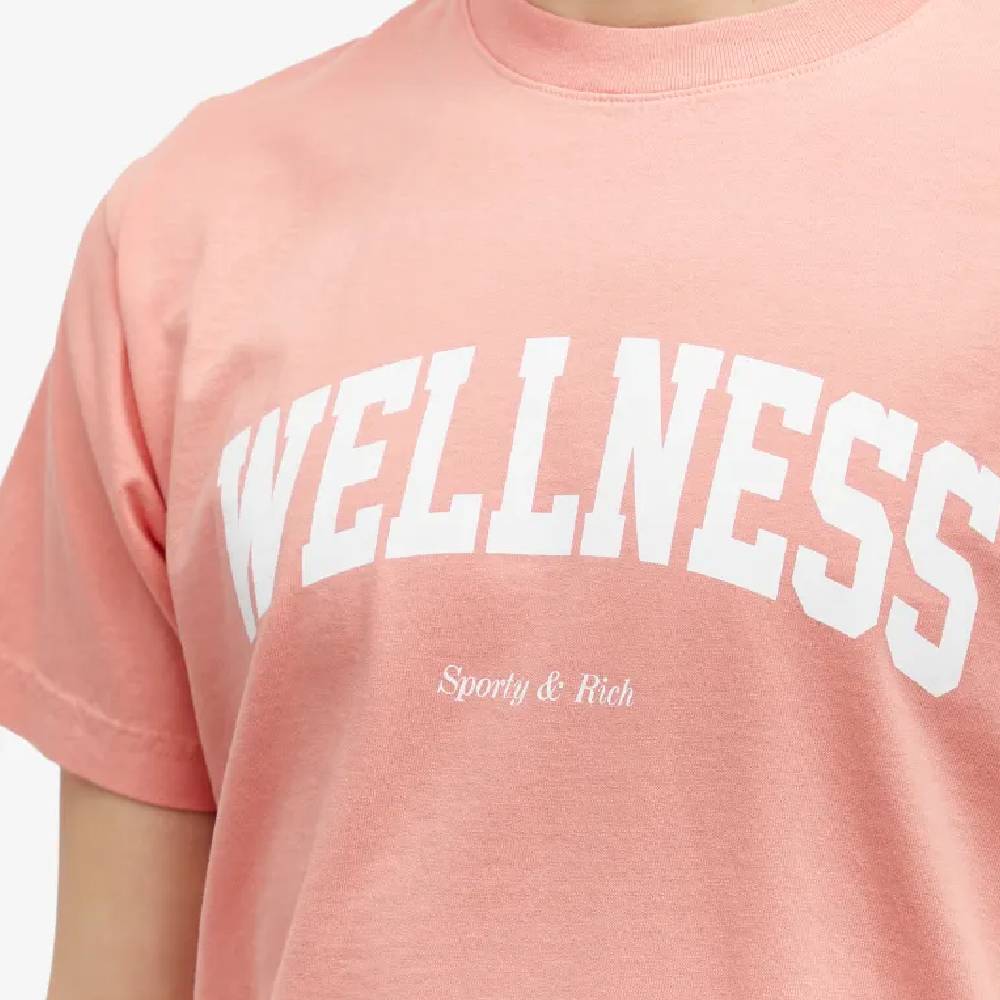 T-shirt Sporty & Rich Wellness Ivy, pink