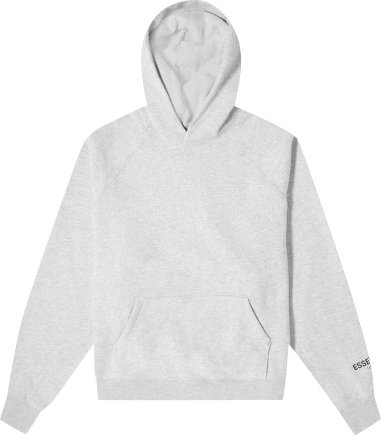 Fear of God Essentials Core Hoodie 'Heather Grey', gray