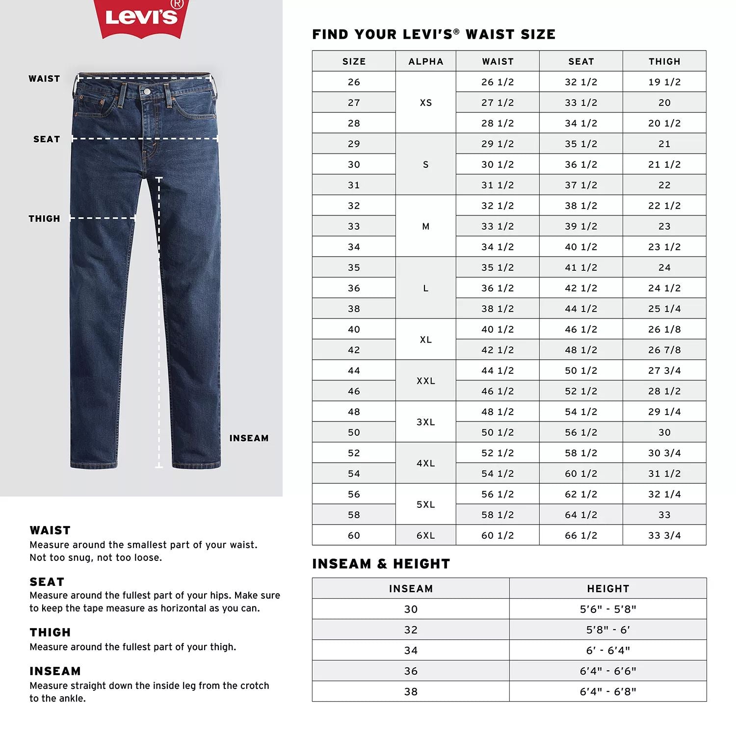 Levi's 501 Original Fit Men's Jeans