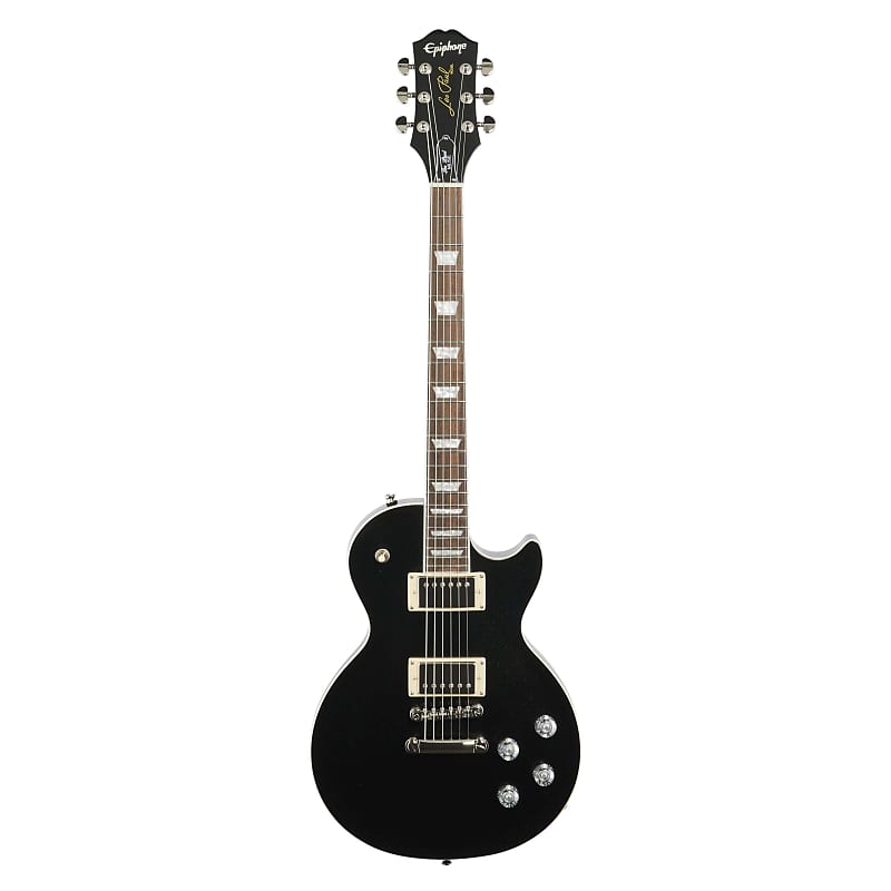 جيتار كهربائي Epiphone Les Paul Muse، لون أسود لامع