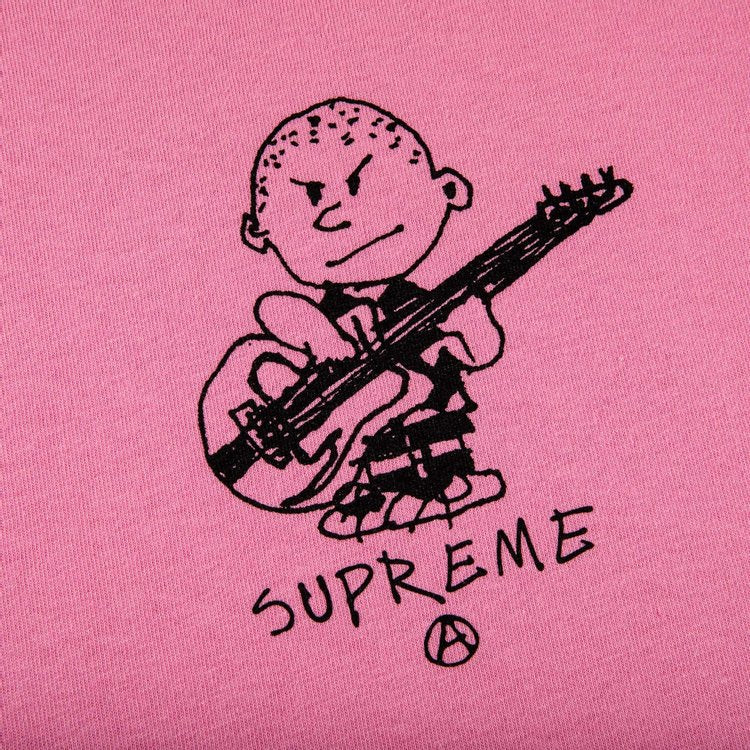 تي شيرت Supreme Rocker باللون الوردي، وردي