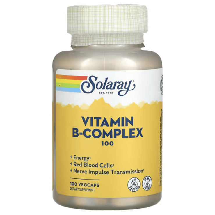 Solaray B vitamin complex, 100 capsules