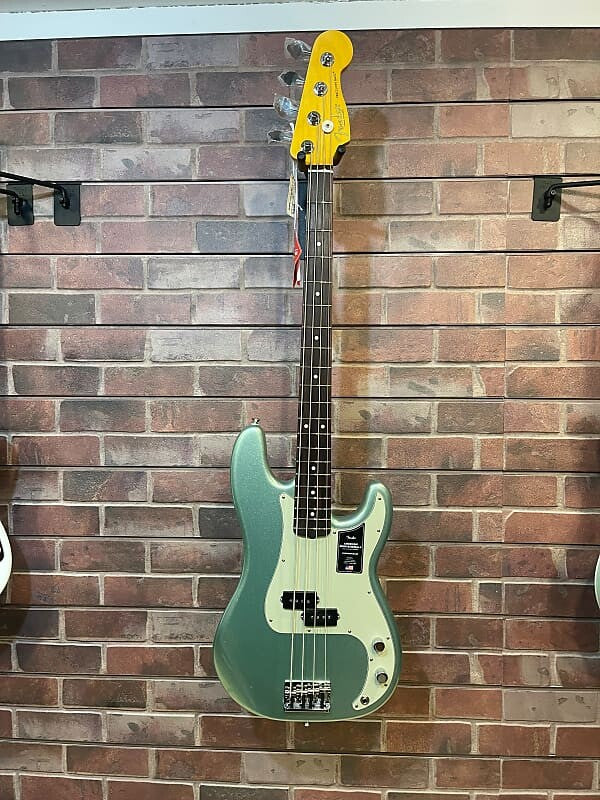 Fender American Professional II Precision Bass 2022 Mystic Surf Green