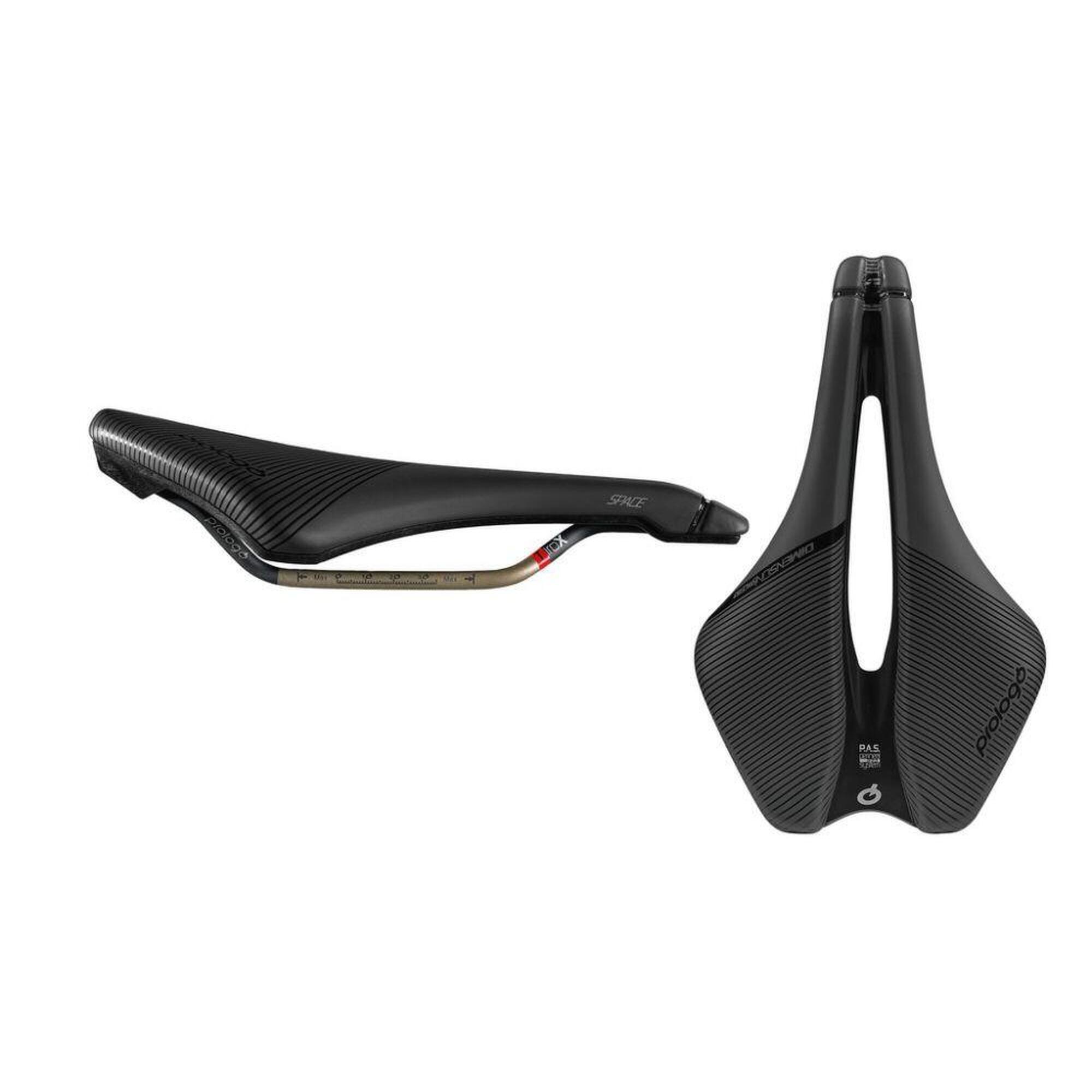 Saddle PROLOGO Dimension Space 153 Tirox unisex anthracite/black, black