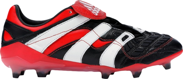 Adidas Predator Accelerator FG 'Black Red' Boots, Black