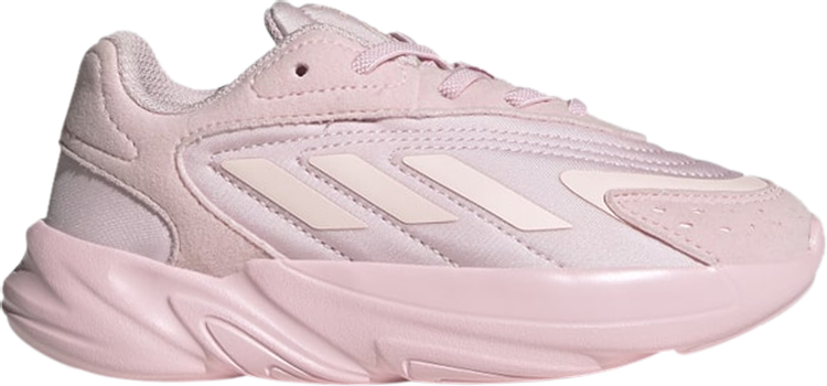 حذاء رياضي Adidas Ozelia Little Kid 'Clear Pink' باللون الوردي