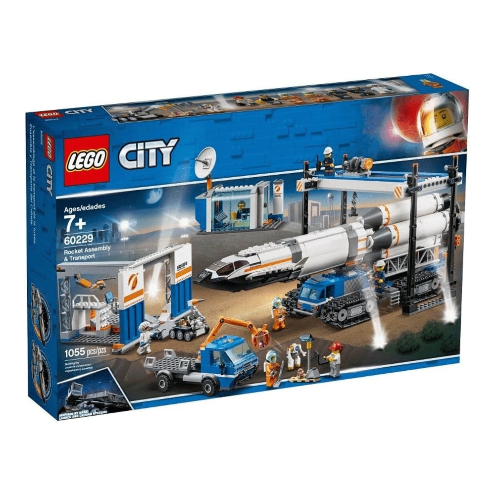 LEGO City 60229 Construction site and vehicle for transporting a rocket