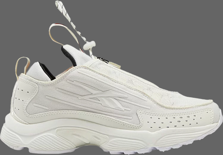 حذاء رياضي wmns dmx series 2200 zip 'chalk' من Reebok، باللون الأبيض