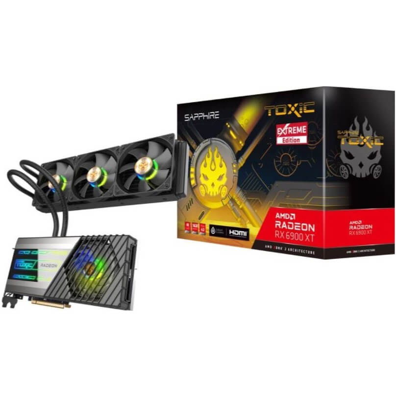 Video card Sapphire Radeon RX 6900 XT Toxic Extreme Edition, 16GB, black