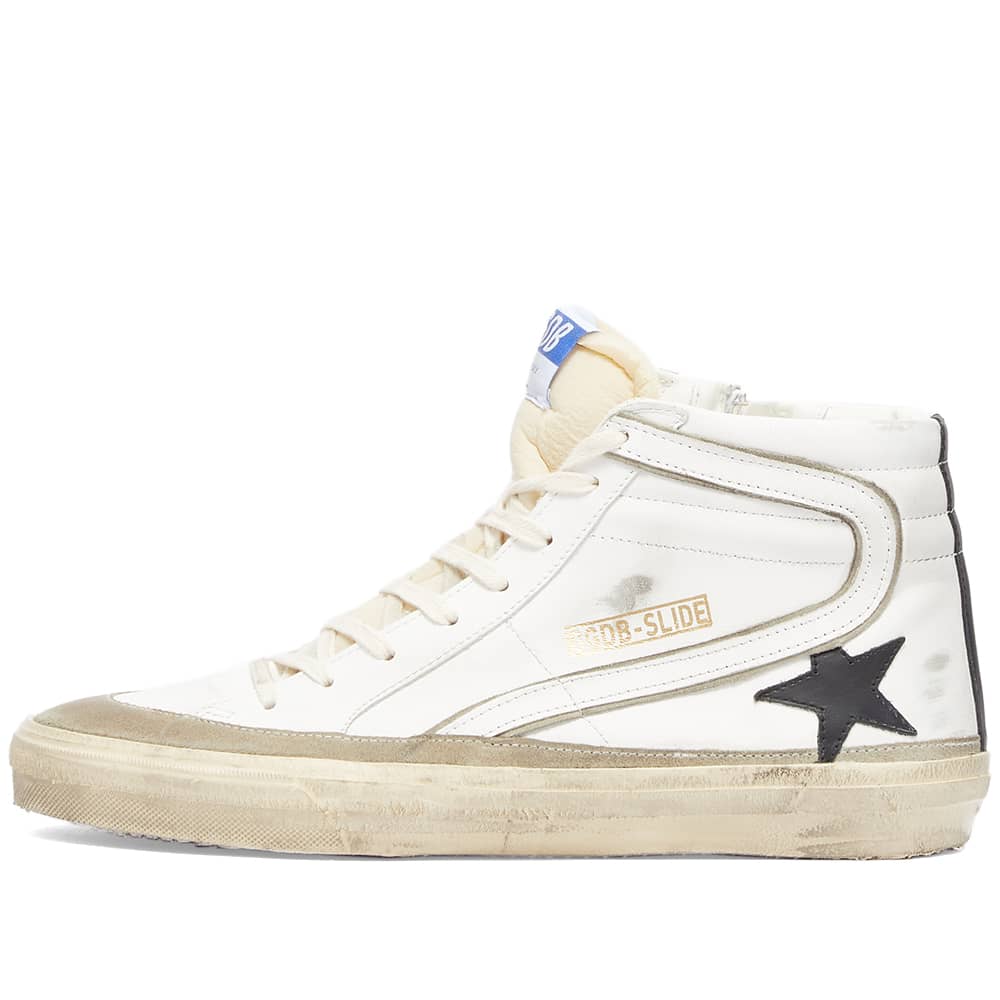 حذاء رياضي جلدي من Golden Goose Slide Hi Top