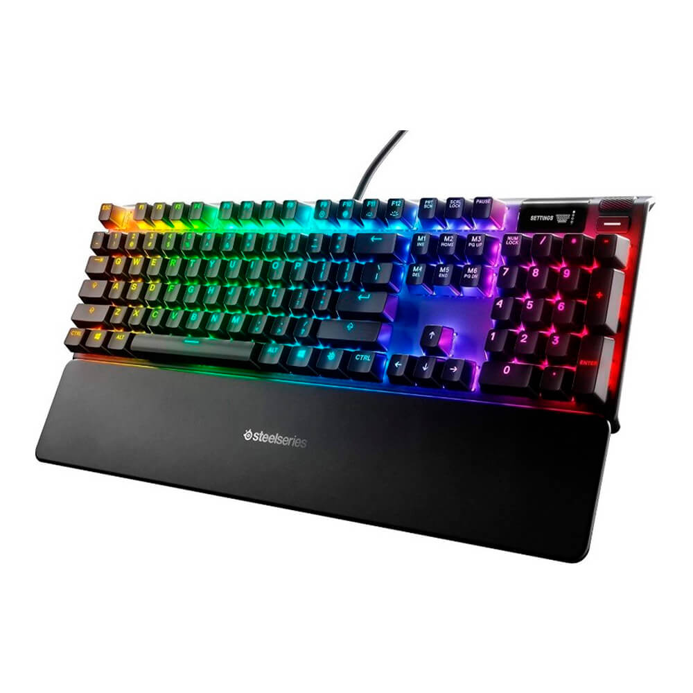 SteelSeries Apex 7 Mechanical Gaming Keyboard, Red Switch