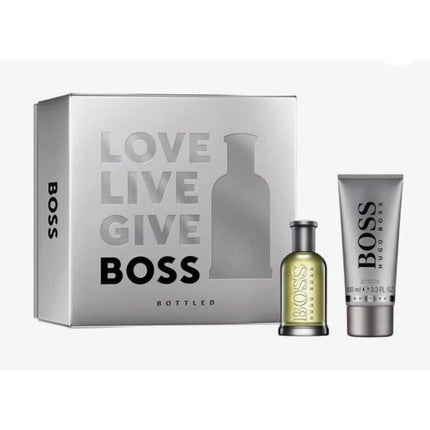 Hugo Boss eau de toilette spray in bottles, gift set with shower gel 50 ml - new