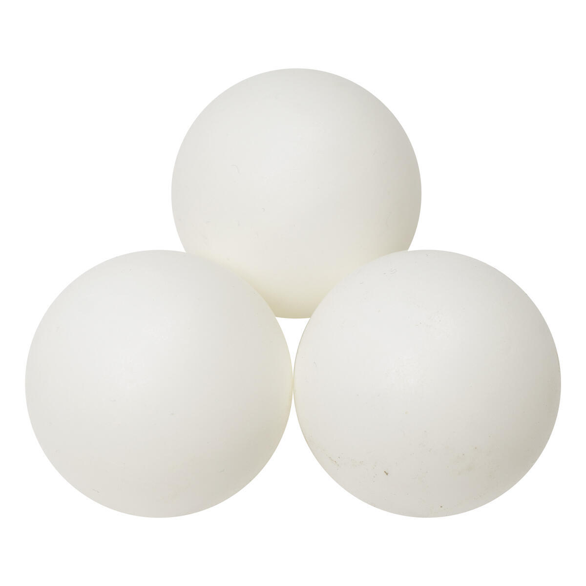 Ping pong balls, table tennis (set of 10 pcs.) GLADIATORFIT, white