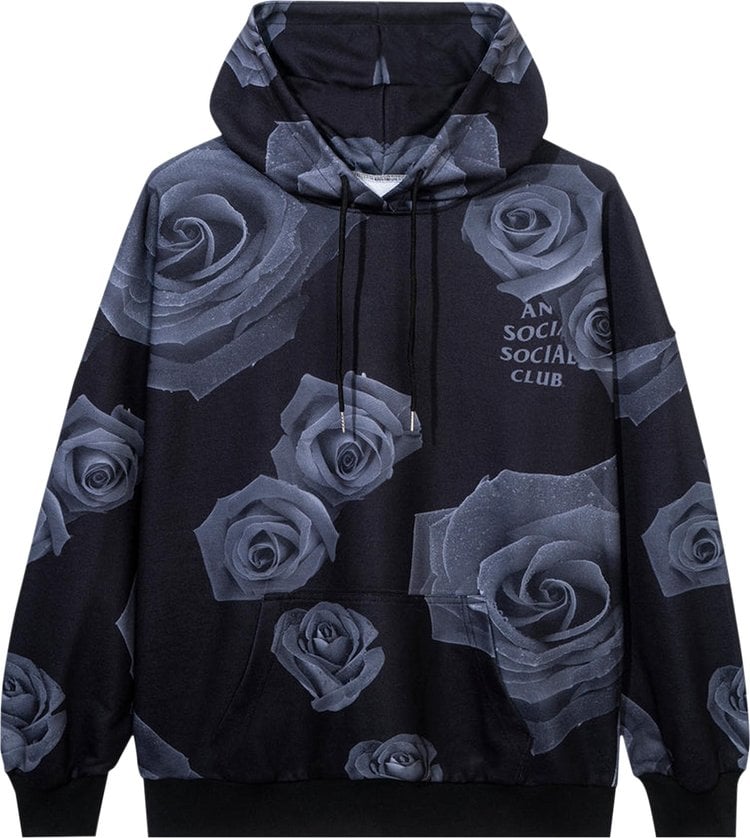 Anti Social Social Club Petal To The Floor Hoodie 'Black'