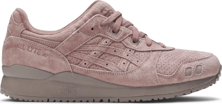 Ronnie fieg x gel lyte 3 og 'the palette - dusty mauve' Asics sneakers, red