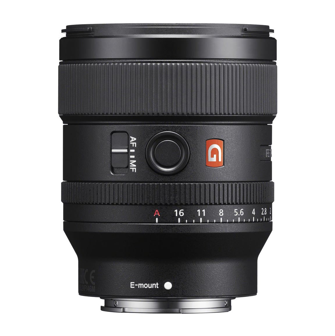 عدسة سوني FE 24mm f/1.4 GM، باللون الأسود