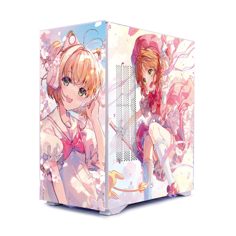 Case Aigo YOGO K1 Custom Sakura Kinomoto, Mid Tower, white/pattern