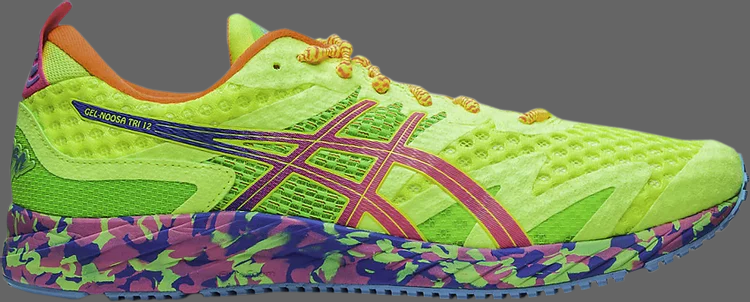 Sneakers gel noosa tri 12 'safety yellow hot pink' Asics, yellow