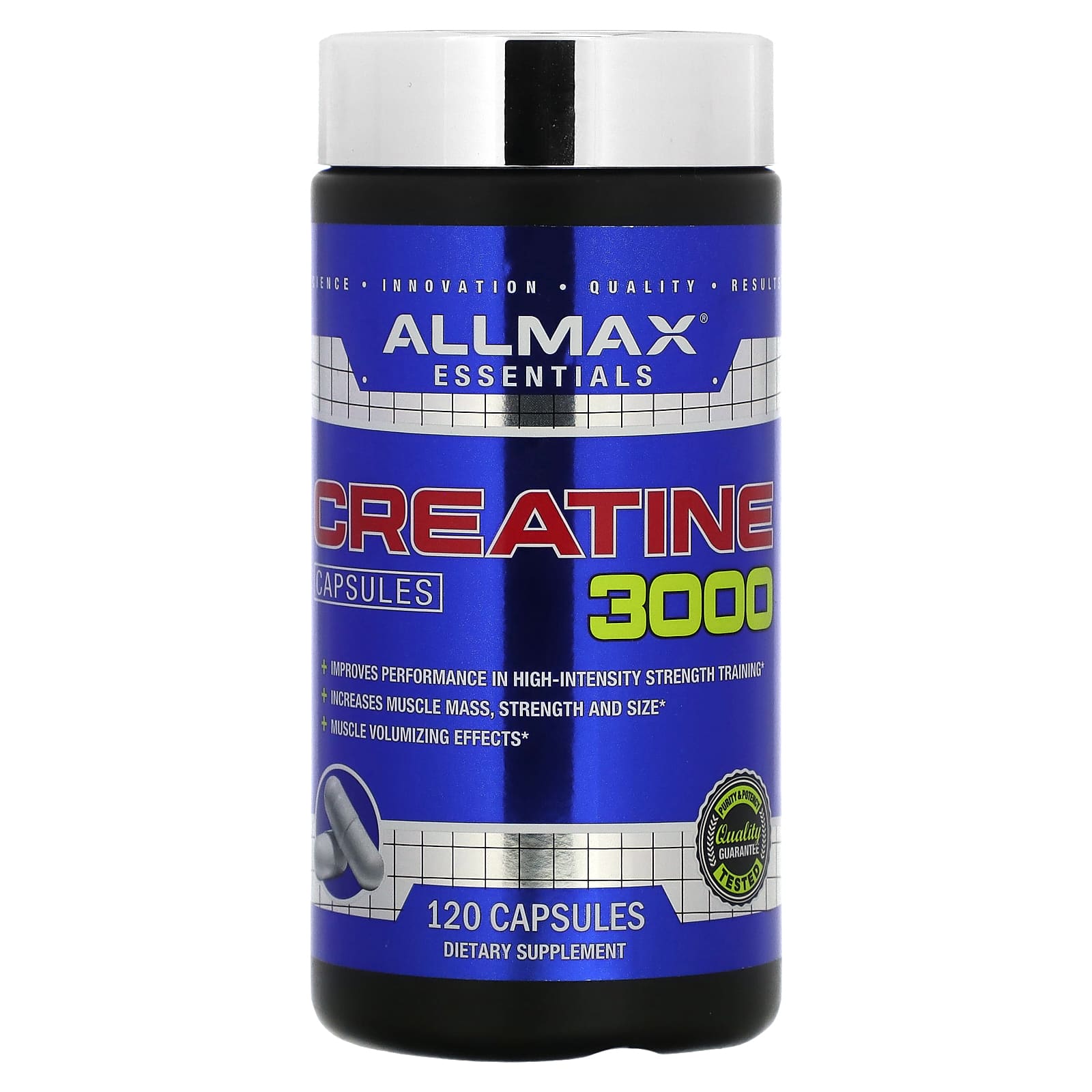 Creatine 3000 ALLMAX, 120 capsules