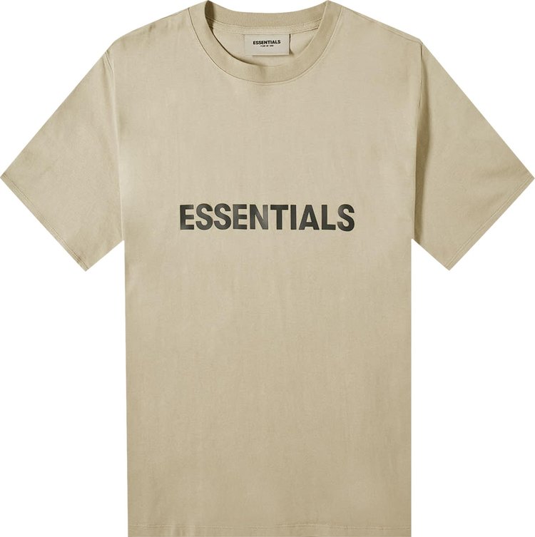 Fear of God Essentials T-Shirt 'Olive', Tan