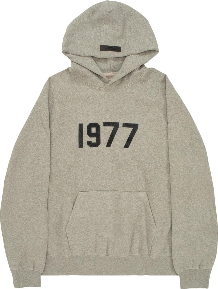 Fear of God Essentials Essentials Hoodie 'Dark Oatmeal', gray