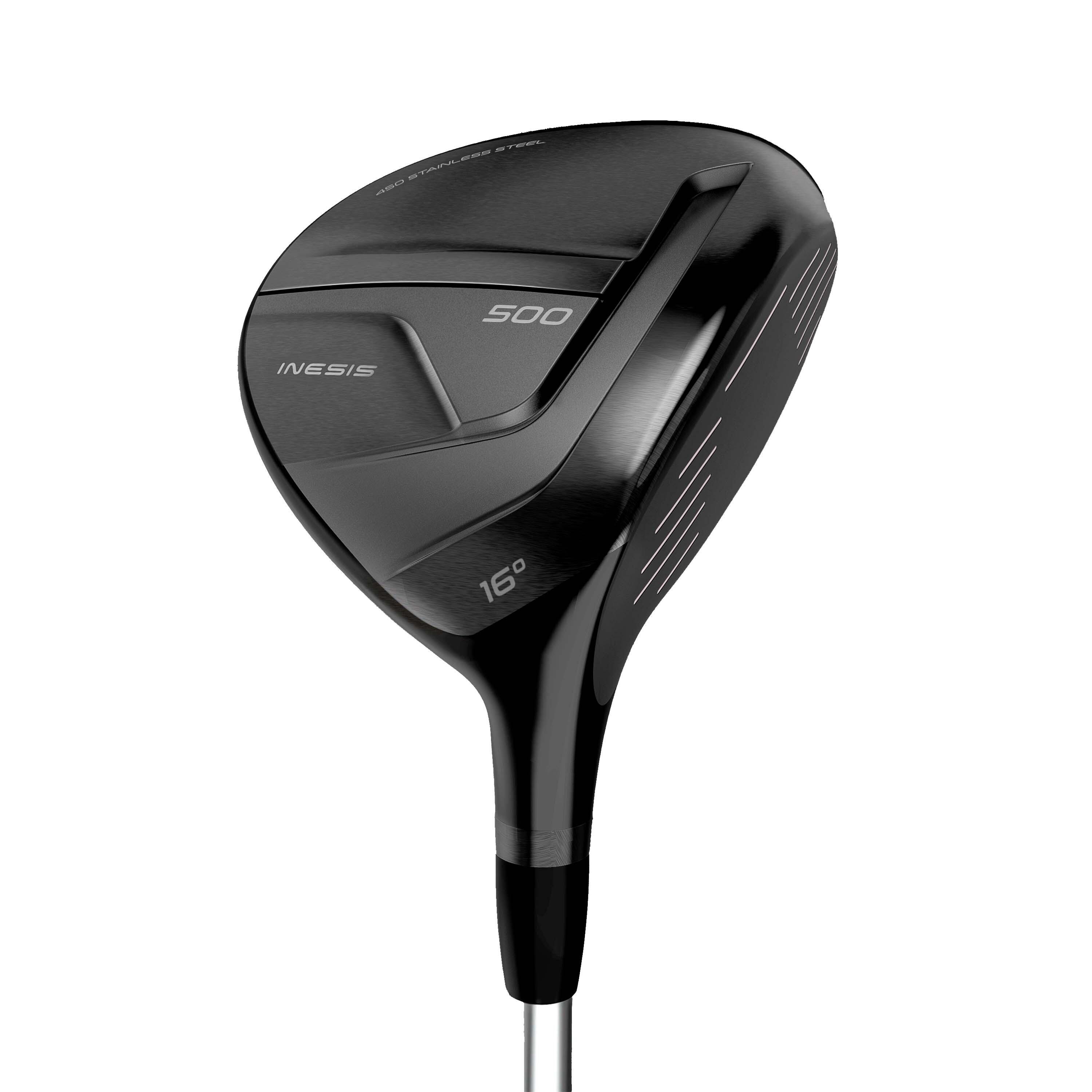 مضرب الجولف Fairway Wood 500 (رقم 3) - سرعة رأس المضرب اليمنى متوسطة، مقاس 2 INESIS