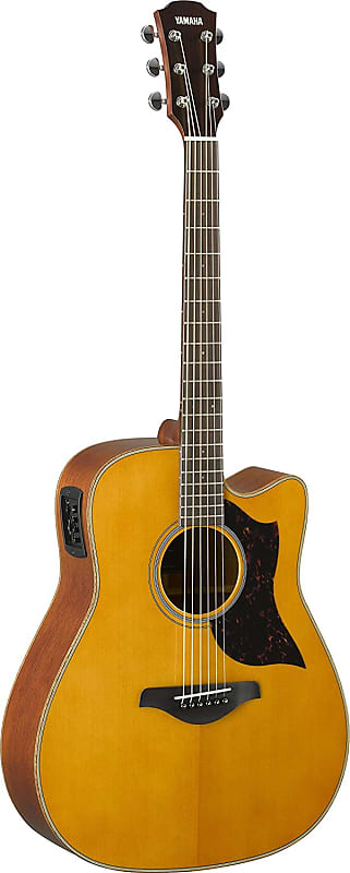 Yamaha A1M Dreadnought Cutaway Acoustic Guitar - Vintage Natural A1M Dreadnought Cutaway Acoustic Guitar