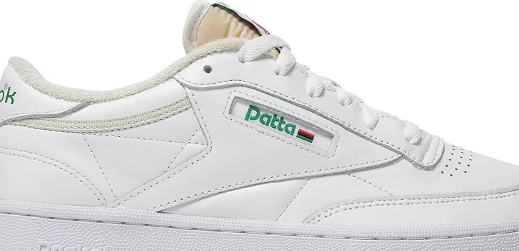 Sneakers patta x club c 85 'white cool sage' Reebok, white