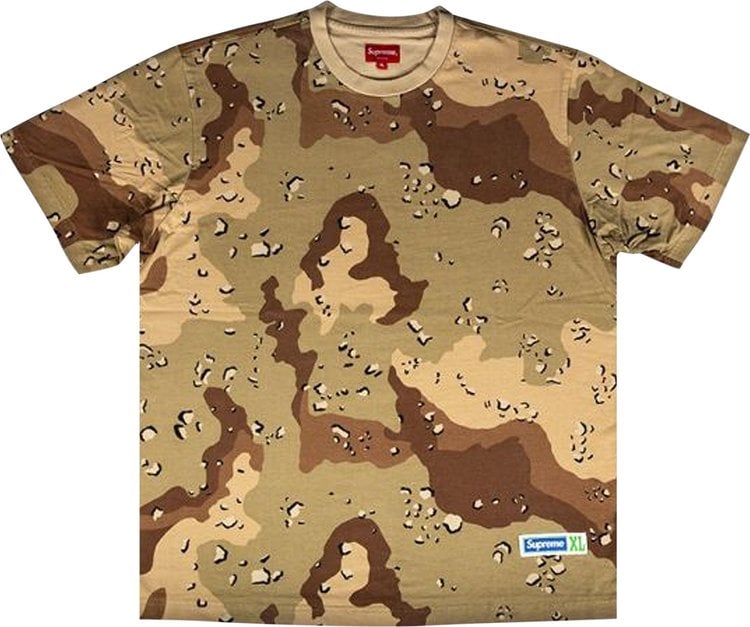 Supreme Athletic Label Tee 'Camo' Multicolor